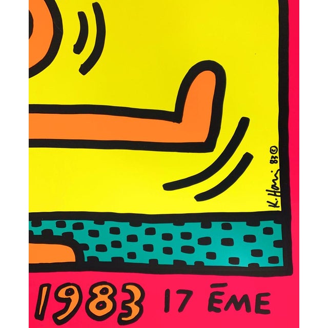 Keith Haring Swing (Pink), 1983 Original screenprint Signed in the plate On thick paper 100 x 70 cm Made by Haring for the...