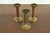 Brass Roycroft Arts & Crafts Brass Finished Hammered Copper Candlesticks, Set of Three For Sale - Image 8 of 8