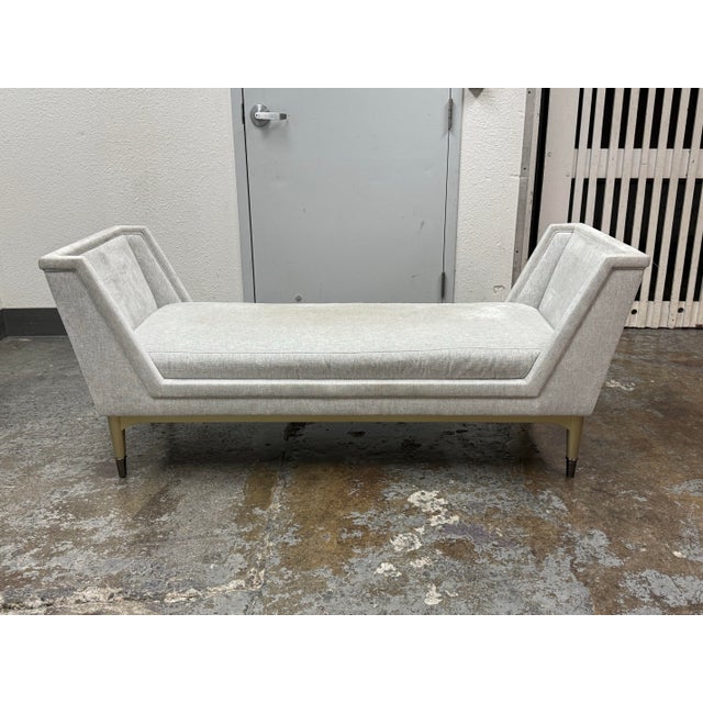 Modern Caracole End to End Chaise For Sale - Image 3 of 12