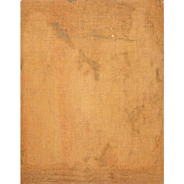 The Sea is an original drawing in tempera on Canvas, realized by an anonymous artist in the mid-20th Century. The status...