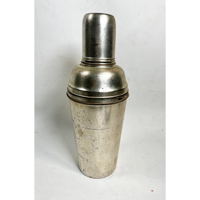 Antique Art Deco Silver Plated German Traveling Cocktail Set- 9 Pieces For Sale In Los Angeles - Image 6 of 12