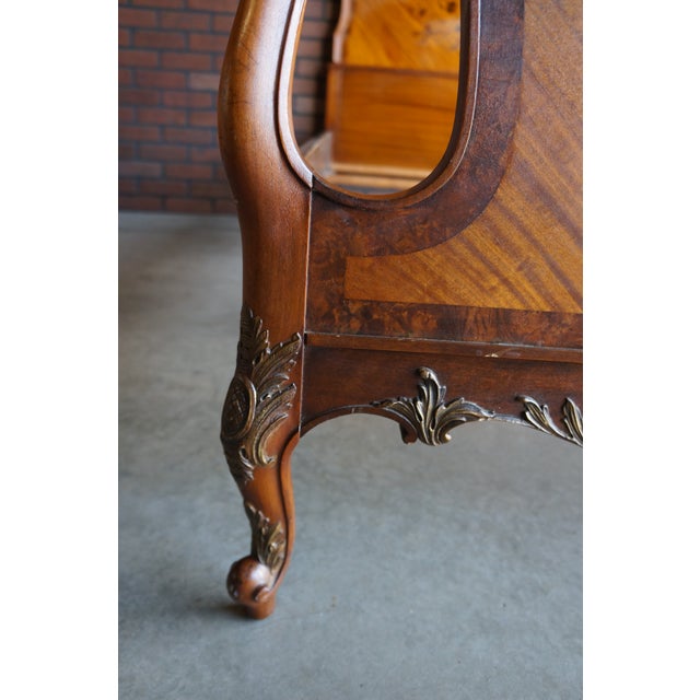 Antique French Provincial Twin Bed Frame For Sale - Image 4 of 6