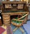 Vintage Oak Wood Crest Roll Top Desk For Sale - Image 18 of 18