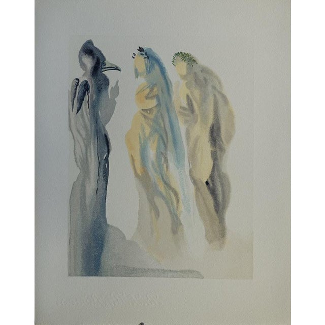 Salvador Dali, The Sky of Venus, Woodcut For Sale - Image 6 of 6