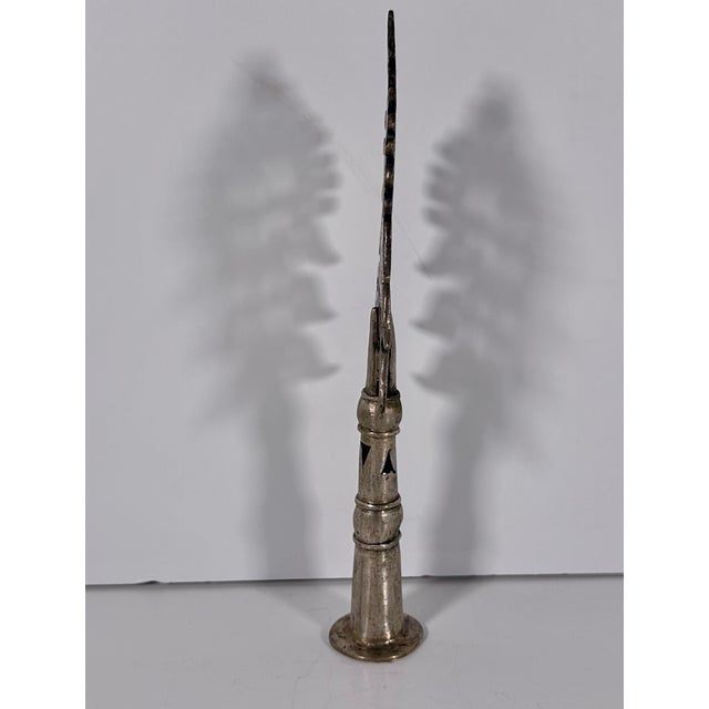 Antique Ethiopian Coptic Processional Cross For Sale - Image 4 of 13
