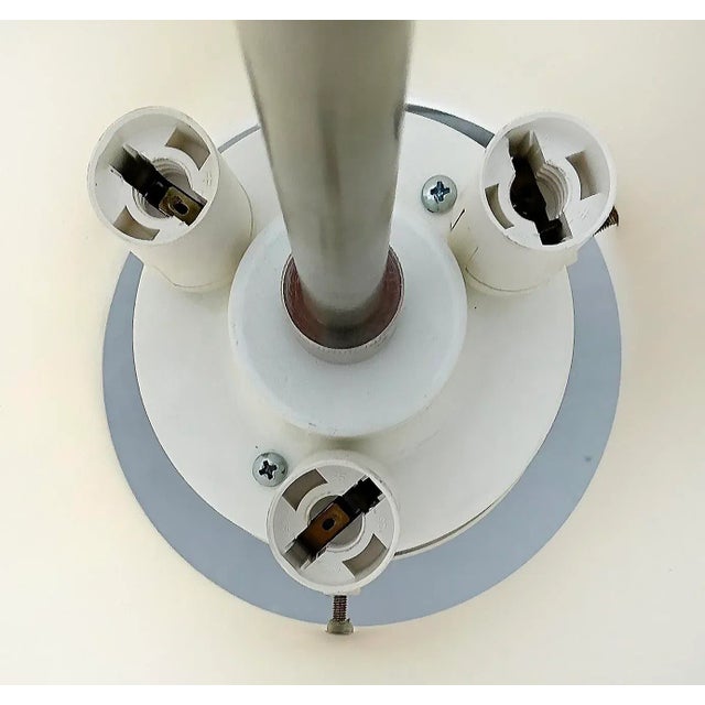 Vintage Itre Murano Venezia Murano Glass Table Lamp in Wood, "Carlotta" For Sale - Image 10 of 12