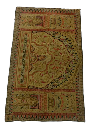 Ca.1880 Antique Collectible Savonnerie Rug 6'1'' X 3'4''