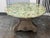 Design Plus Gallery presents a Pedestal Dining Table from I Magnin. The hand-painted faux marble top displays layered...