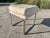 Milo Baughman Style Chrome Upholstered Stool For Sale - Image 13 of 13