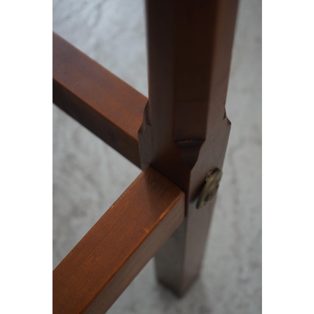 Eldred Wheeler Queen Size Cherry Poster Bed For Sale - Image 11 of 15