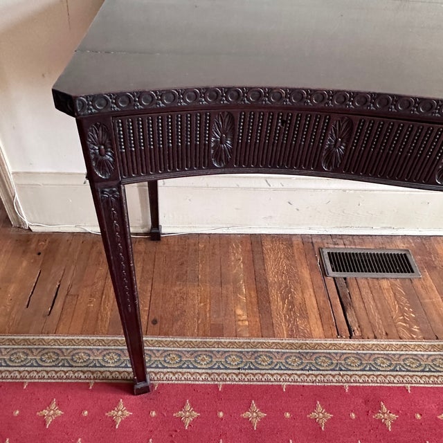 19th Century S & H Jewell Georgian Style Carved Console/ Huntboard For Sale - Image 4 of 12