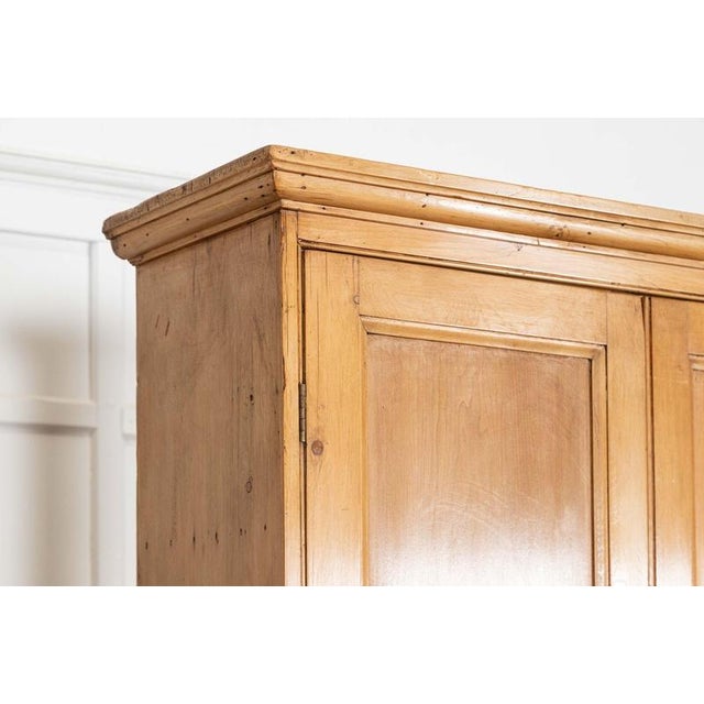 English Pine Cupboard, 1880s For Sale - Image 10 of 16