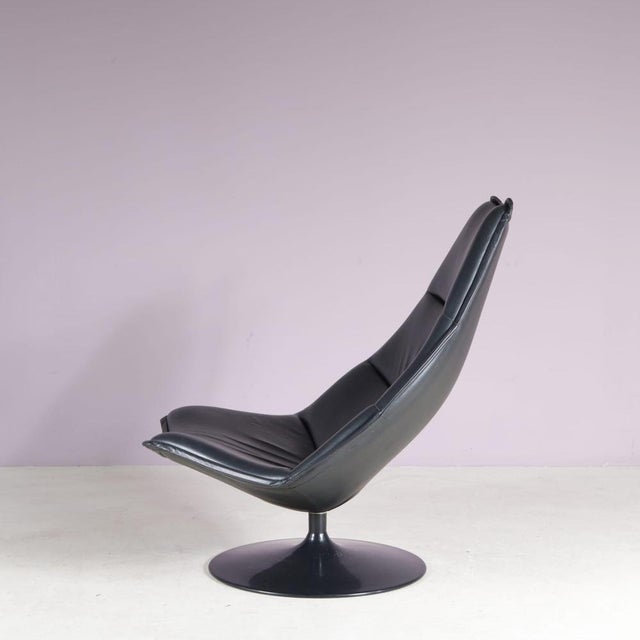 Metal F585 Lounge Chair by Geoffrey Harcourt for Artifort, Netherlands, 1960s For Sale - Image 7 of 18
