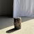 1980s Small Side Table in Black Petrified Wood with Beige Striations, 1980s For Sale - Image 5 of 18