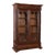 Tall Carved Oak Bookcase Display Cabinet, Germany Circa 1880-1890 For Sale