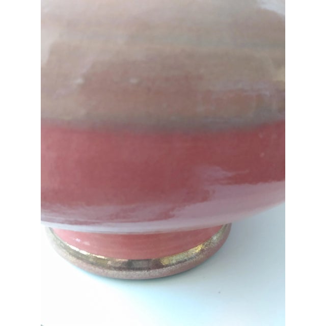 1990s 1998 Tom Wallick Signed Pottery Bowl For Sale - Image 5 of 8