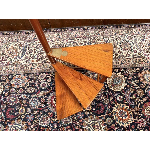 English Library Staircase from Globe Wernicke For Sale - Image 9 of 11