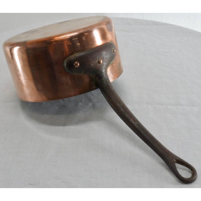 Early 19th Century 19th Century French Small Copper Stock Pan For Sale - Image 5 of 6