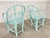 Set of Antique Hazelwood Armchairs, 1890s For Sale - Image 6 of 6