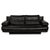 Model 6500 2-Seater Sofa in Black Leather from Rolf Benz For Sale - Image 16 of 16