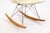 Plastic Vintage Charles & Ray Eames for Herman Miller Rar Fiberglass Shell Rocking Chair For Sale - Image 7 of 9