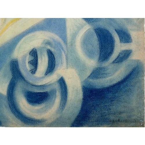 Arturo Ciacelli, Aero-Meccanique, 1934, Mixed Media For Sale - Image 4 of 10