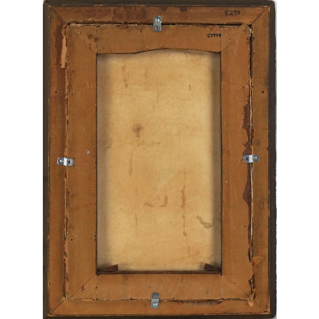 Mid 19th Century 19th Century Italian School Portrait of Peasant Girl For Sale - Image 5 of 5