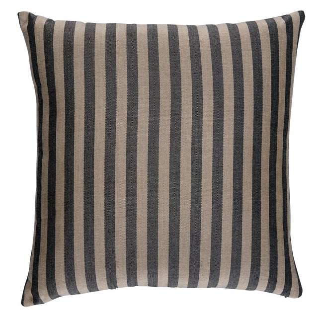 This pillow features Hanson I/O Stripe with a Knife Edge finish. Woven in the U.S. from solution-dyed acrylic, this design...