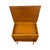 Vintage Mid-Century Modern Italian Style Flip-Top Sewing Table / Nightstand With Brass Finished Capped Legs. For Sale - Image 12 of 12