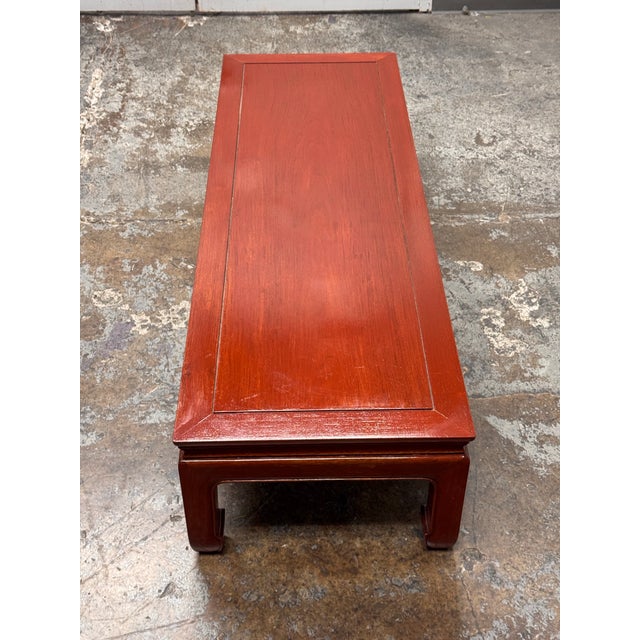 Brown Cathay Arts Co. Ming-Style Low Coffee Table, Vintage For Sale - Image 8 of 12
