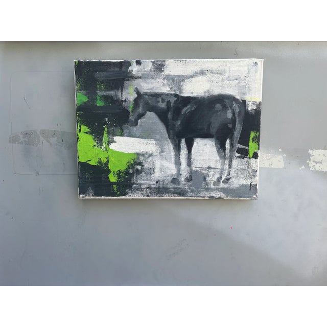 “Horse Afield” Expressive Painting by Joseph Christy For Sale In Nashville - Image 6 of 6