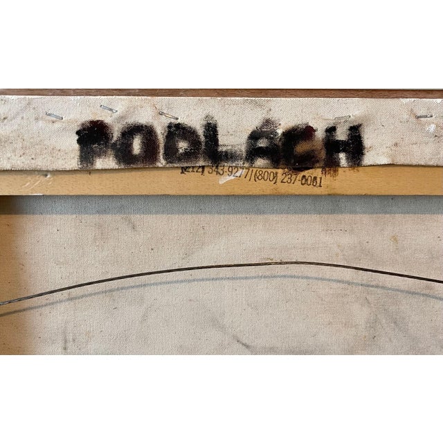 1990s Apple Still Life Oil Painting Betsy Podlach American Post Feminist Modernist Art For Sale - Image 5 of 11