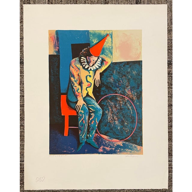Alfred Kornberger Circus Star Lithograph For Sale - Image 4 of 4