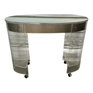 Vintage Lucite Bar Table For Sale