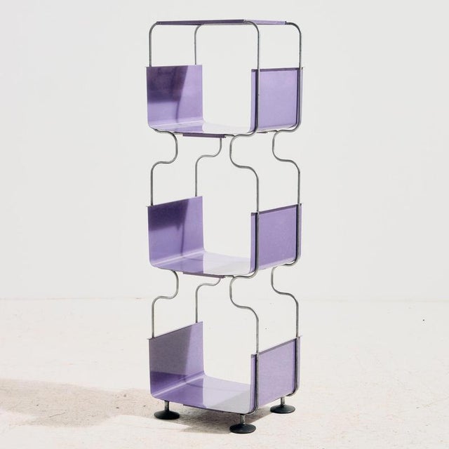Space Age Italian Standing Shelf, 1970s For Sale - Image 14 of 14