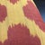 Silk Hand Embroidered Suzani and Ikat Hand Dyed Pillow With New Insert For Sale - Image 9 of 10