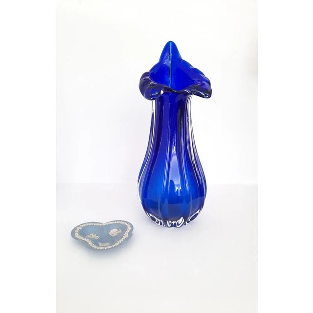 Murano Glass Vase, 1960s For Sale - Image 6 of 7