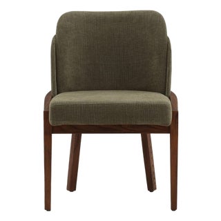 Olive Walnut Ellery Dining Chair For Sale