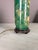 19th Century Chinese Floral Relief Pottery Table Lamp For Sale In New York - Image 6 of 9