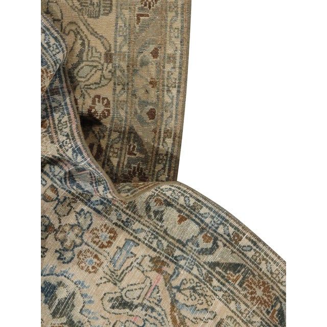 1940s Vintage Circa 1940 Hamadan Hand Woven Runner 2'5 X 16'5 For Sale - Image 5 of 8