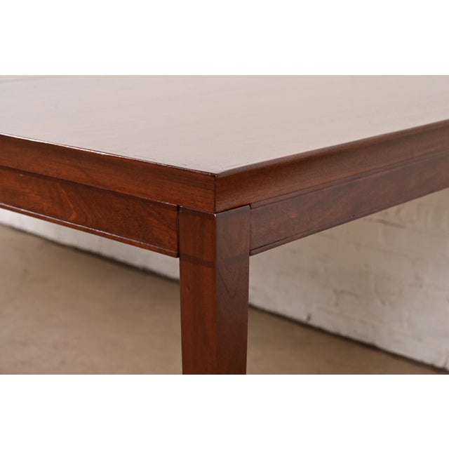 Drexel French Regency Louis XVI Mahogany Extension Dining Table, Newly Refinished For Sale - Image 11 of 15