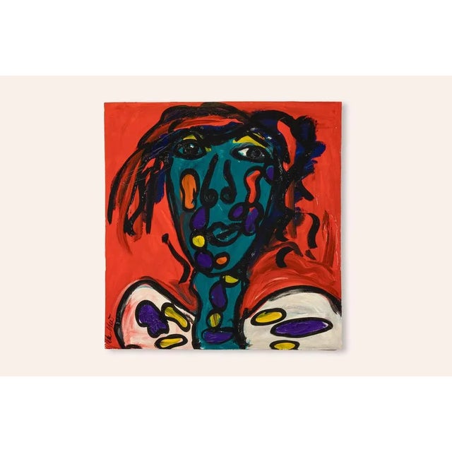 Crazy Guy, Acrylic on Canvas For Sale - Image 12 of 12