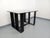 Vintage Rectangular High Table in Glass and Black Metal, 1980s For Sale - Image 4 of 18