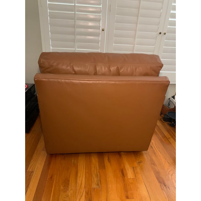 Late 20th Century Leather Armchair For Sale - Image 5 of 8