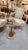 Mid-Century Modern 1990s Chrome and Wood Glass Side Table For Sale - Image 3 of 3