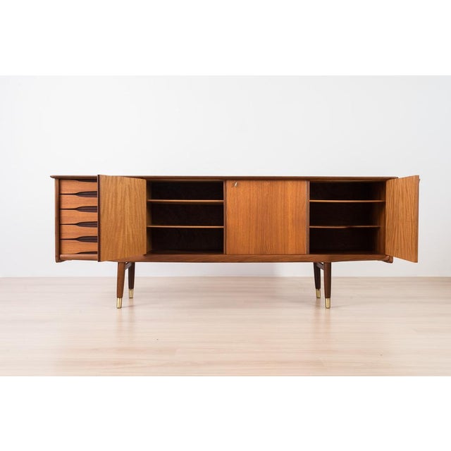 1960s Teak Sideboard from Brødrene Sörheim, Norway, 1960s For Sale - Image 5 of 14