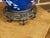 Metal Vintage Cobalt Blue Prunus Blossom Jar, Circa 1900 Made into US Wired Table Lamp For Sale - Image 7 of 8