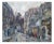 Wlodzimierz Zakrzewski, Paris, Montmartre, Rue Lepic, 1965, Oil on Canvas For Sale