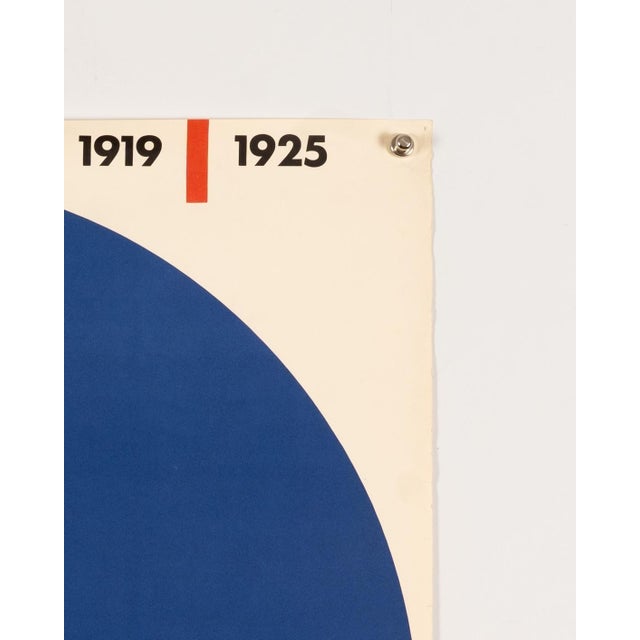 1960s Bauhaus Weimar Exhibition Poster by Artur Liebig, 1968 For Sale - Image 5 of 9