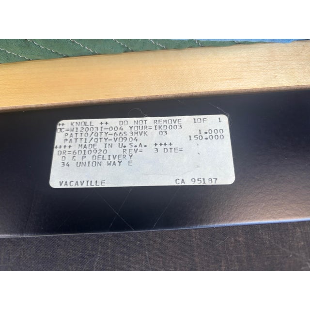 Knoll Studios Salsa Sofa Paul Aferiat Peter Stamberg Leather Vintage Post Modern For Sale - Image 15 of 15